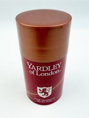 Yardley of London Deodorant Stick Musk Men’s 3.5 oz Vintage New